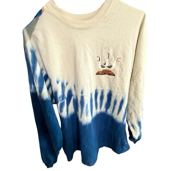 Disney Parks Finding Nemo Nemo & Dory Blue Tie Dye Spirit Jersey Medium Read - Picture 4 of 5